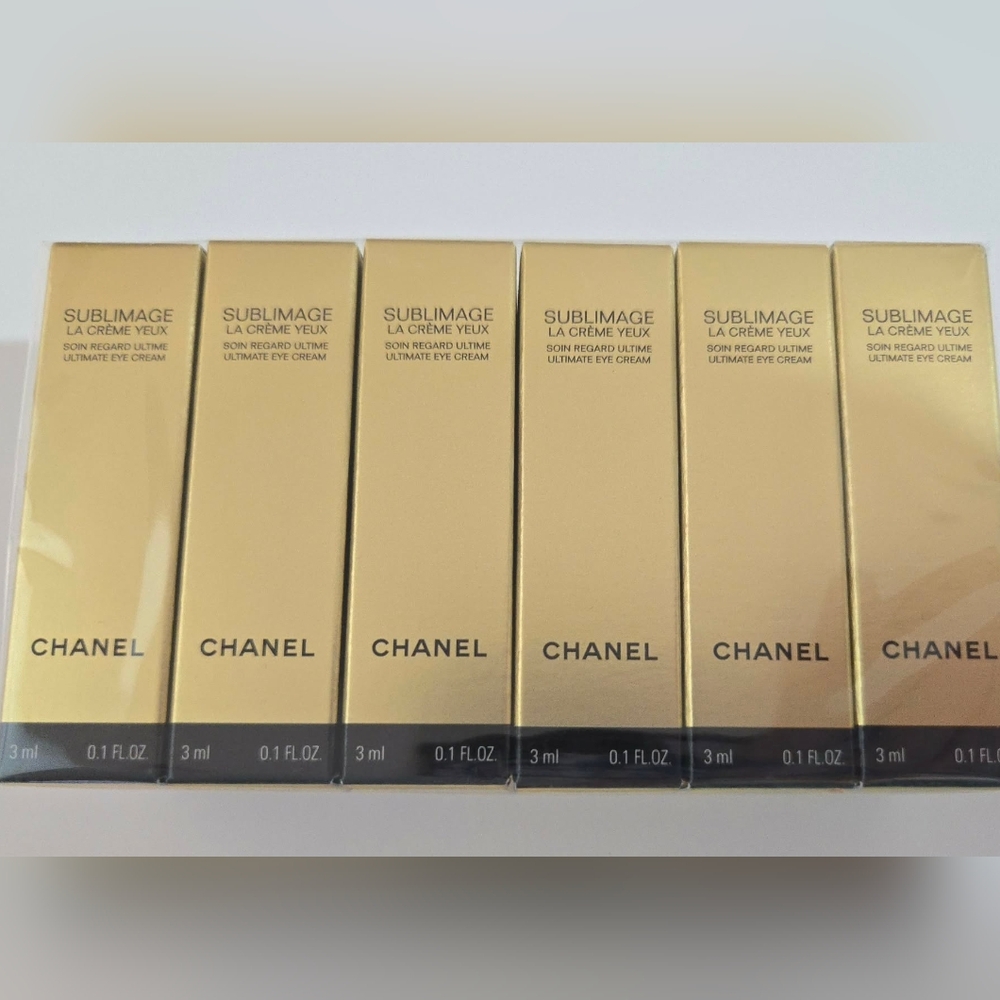 CHANEL SUBLIMAGE EYE CREAM La Creme Yeux 3 ml Each, Sealed Batch. Total:36ML,New - Picture 2 of 7